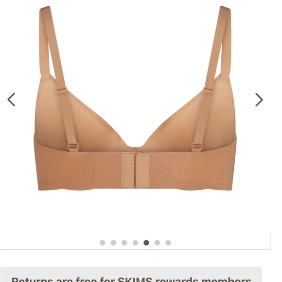 NWT SKIMS No-Show Unlined Demi Bra - Picture 3 of 4
